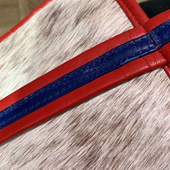 NWT Sophie Cano Women's Brown Calf Skin Zip top Tote - Picture 10 of 12